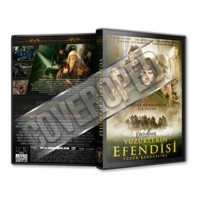 Yüzüklerin Efendisi Boxset Türkçe Dvd Cover Tasarımı